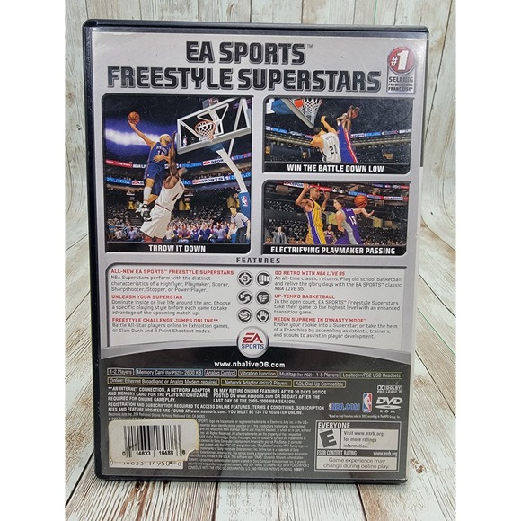 PlayStation 2: NBA Live 06 2006 - PS2 Dwayne Wade EA Sports - Picture 2 of 6